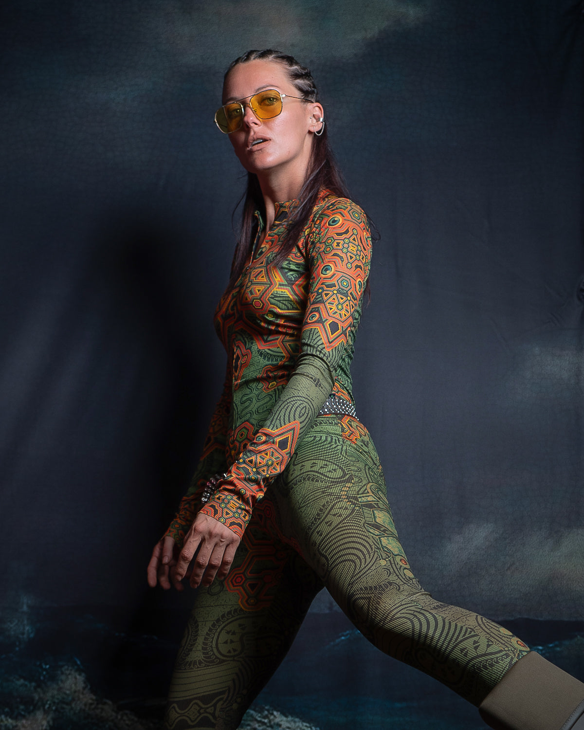 Bodysuit Long / Flatrib Spacesuit - ATLANTIS Mustard