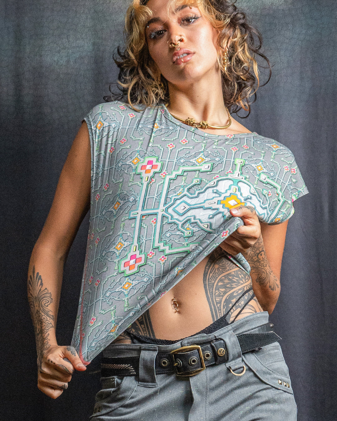 Woman T-Shirt Surfer / Bio Farms Bamboo - HUIRRRIKA