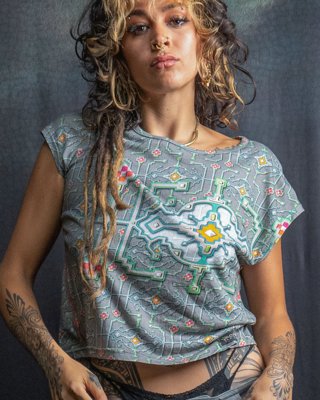 Woman T-Shirt Surfer / Bio Farms Bamboo - HUIRRRIKA