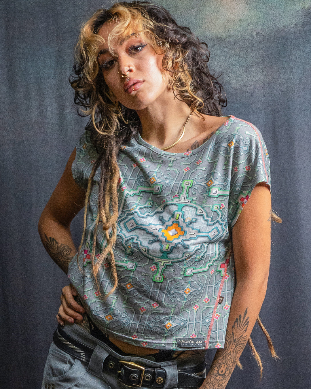 Woman T-Shirt Surfer / Bio Farms Bamboo - HUIRRRIKA