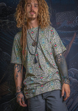 New T-Shirt Men / Cotton Supima AOP - WATAWASKA