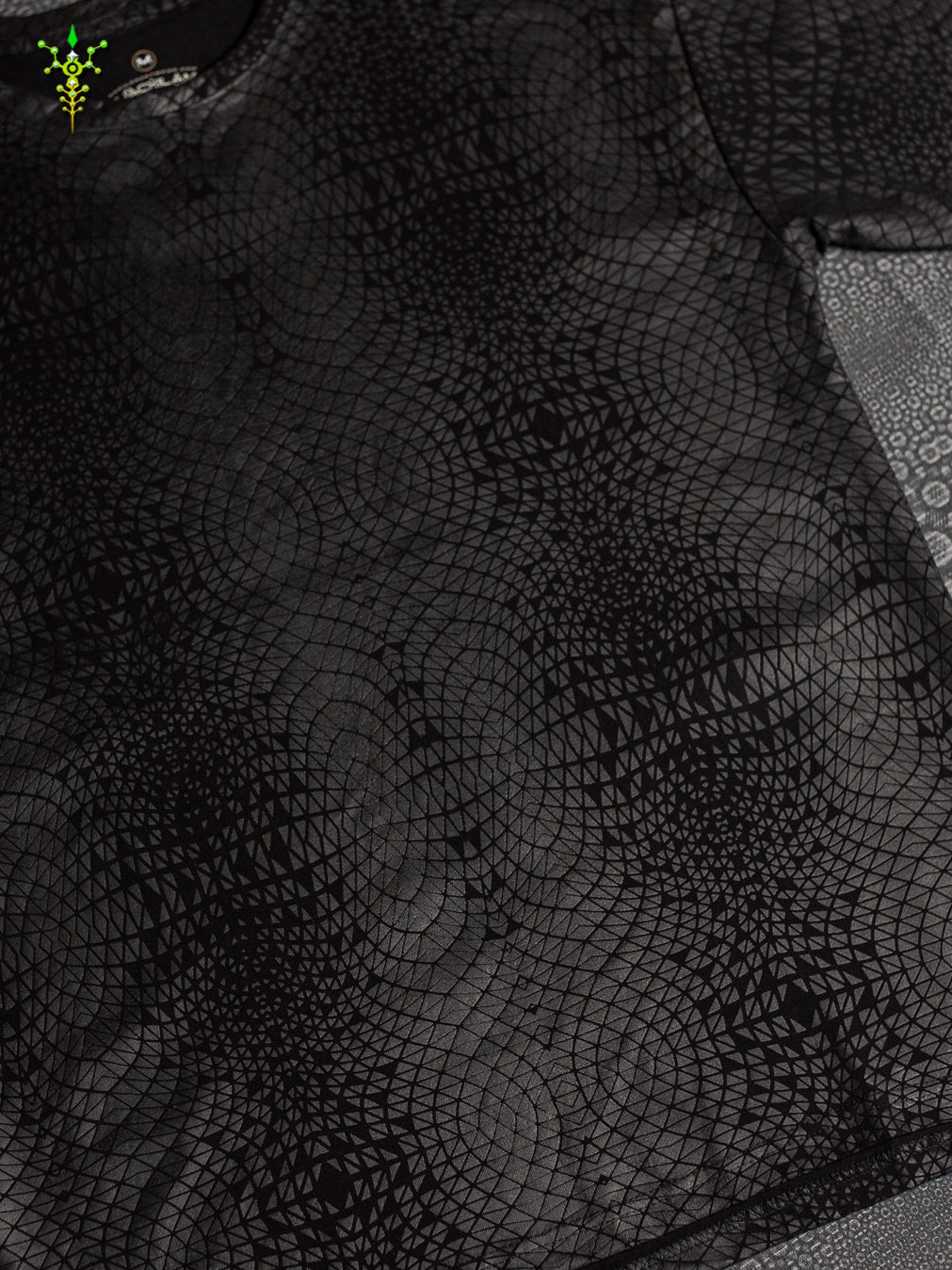 T-Shirt Oversized Men / Black Cotton Shinker - DESINTREGRATION