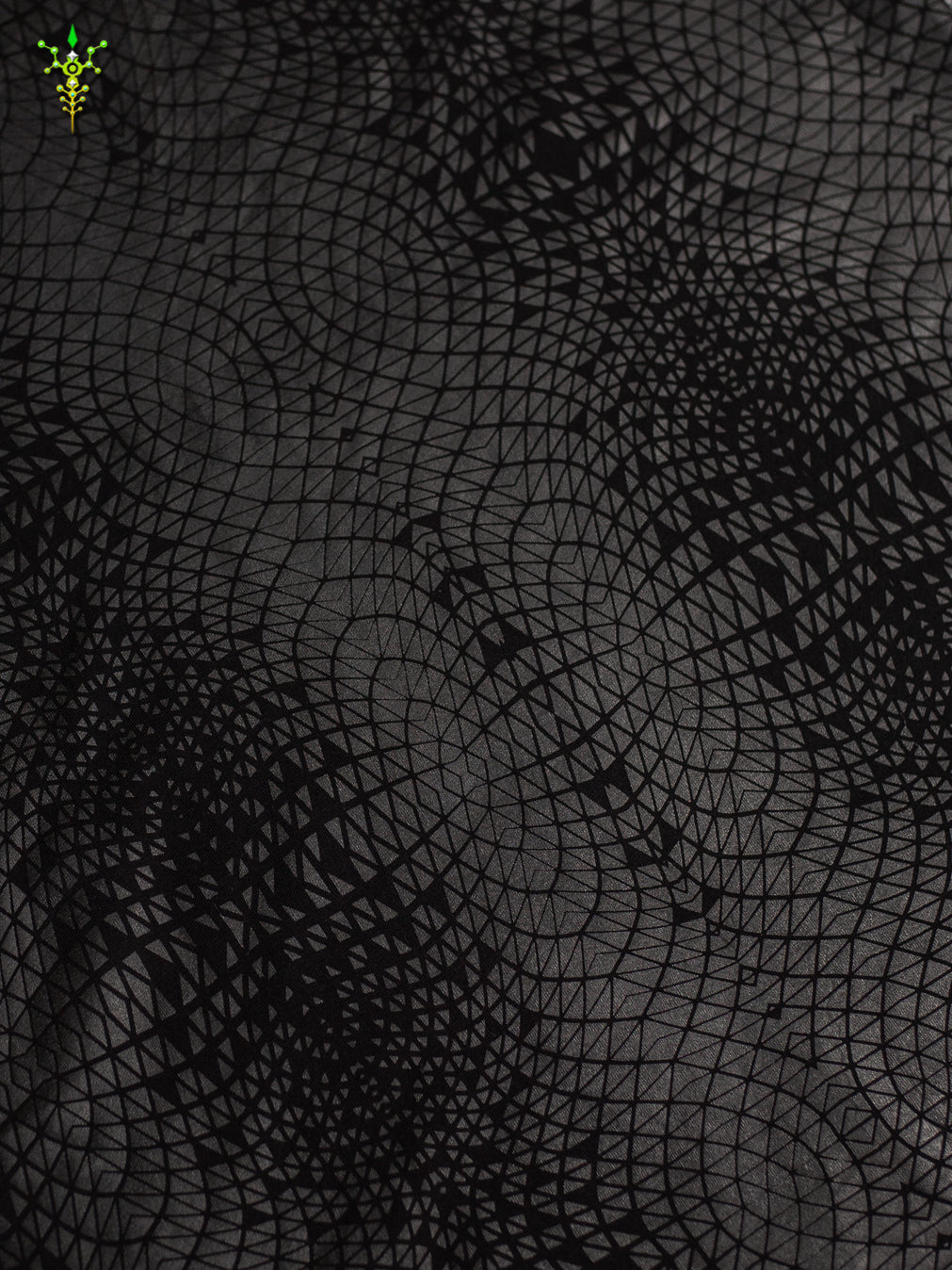 T-Shirt Oversized Men / Black Cotton Shinker - DESINTREGRATION