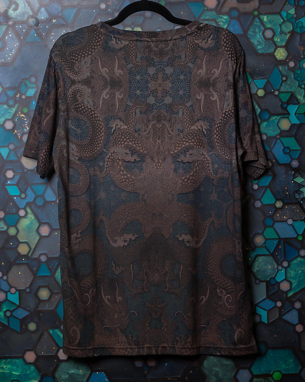 T-Shirt Men / Supima Cotton - DRAGONS - Yacxilan Artwear