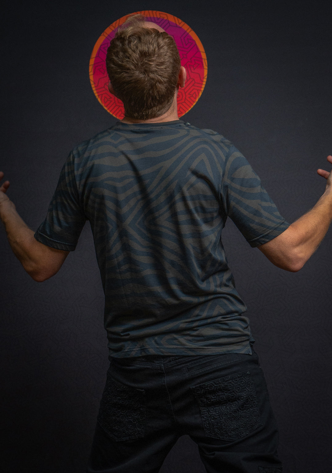 T-Shirt Men / Cotton Supima AOP - TIGRIS