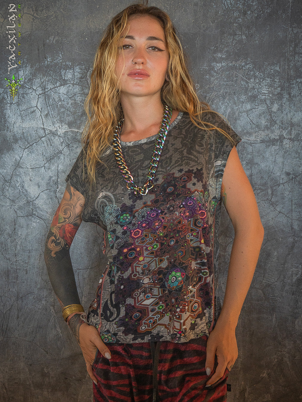 Woman T-Shirt Surfer / Bio Farms Bamboo - VENADO