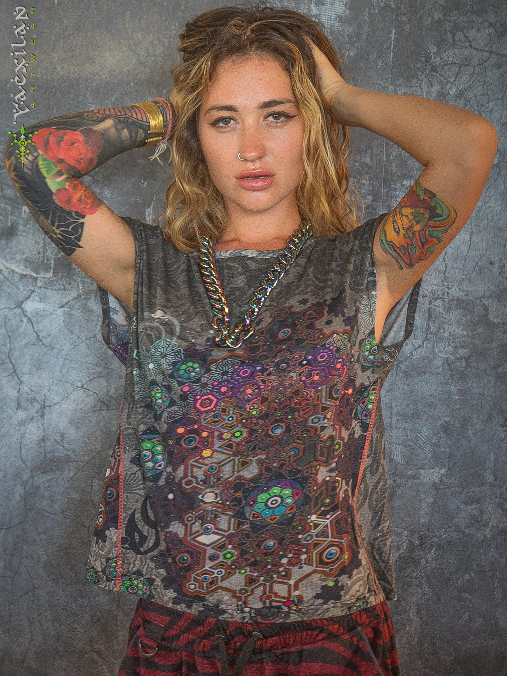 Woman T-Shirt Surfer / Bio Farms Bamboo - VENADO