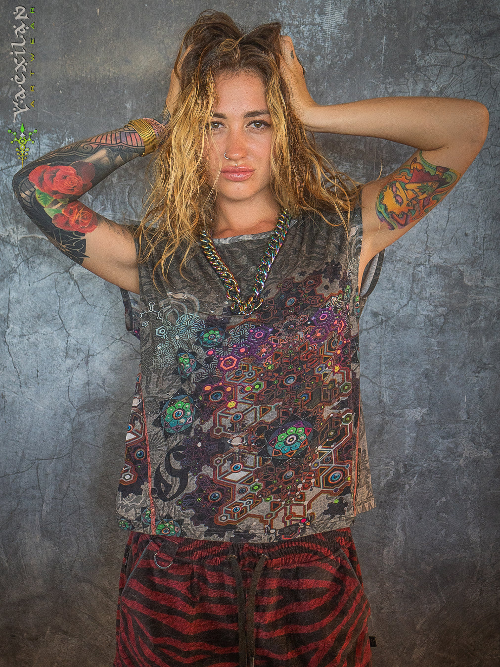 Woman T-Shirt Surfer / Bio Farms Bamboo - VENADO