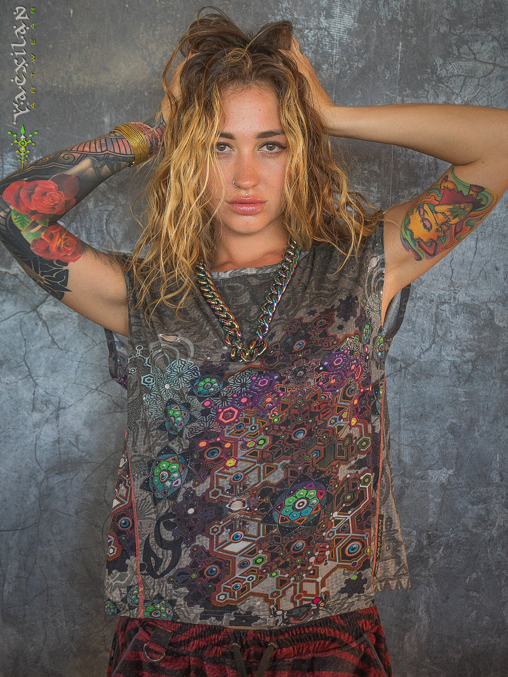 Woman T-Shirt Surfer / Bio Farms Bamboo - VENADO