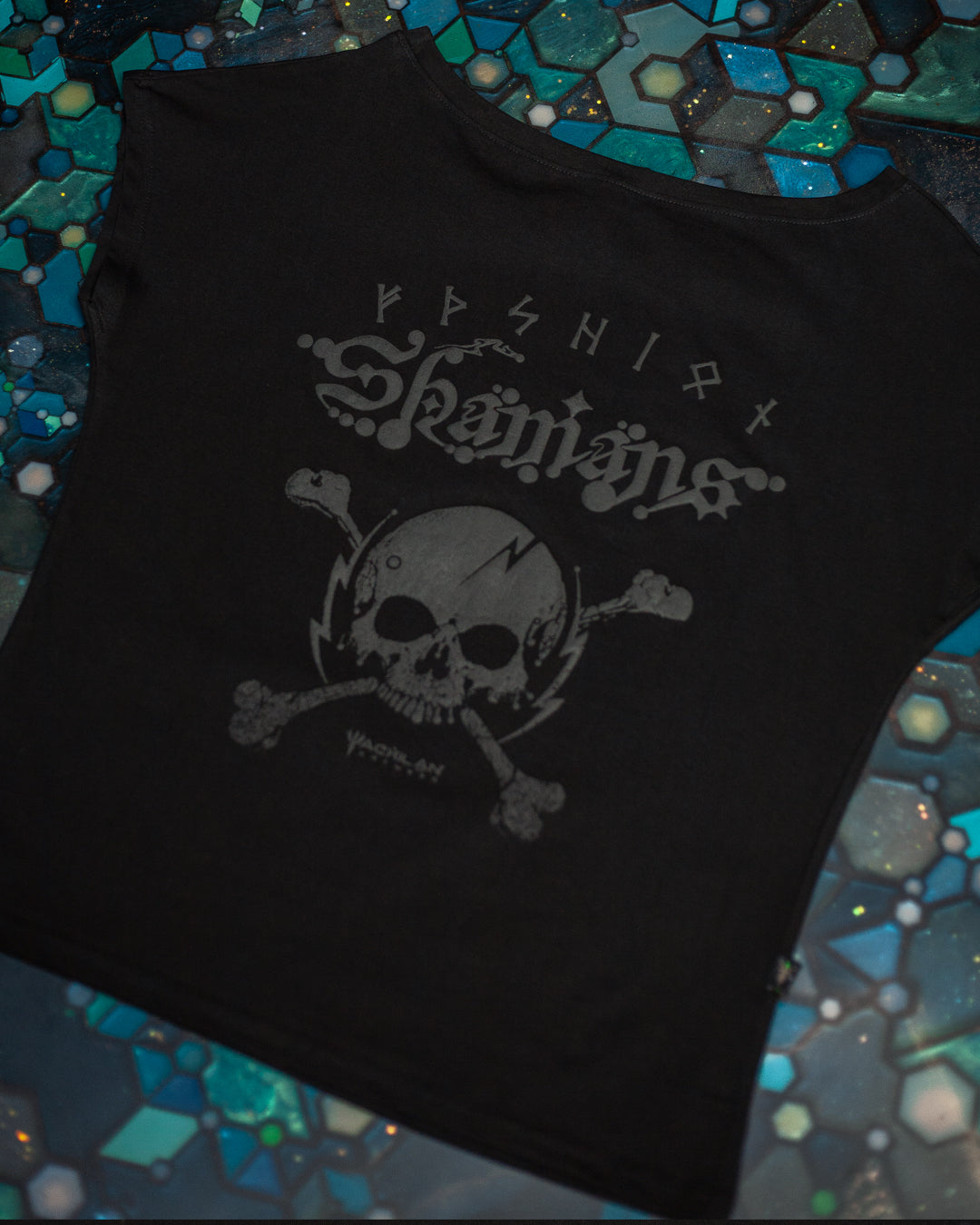 Woman T-Shirt Short Sleeve / Cotton Shinker - BLAK SHAMANS