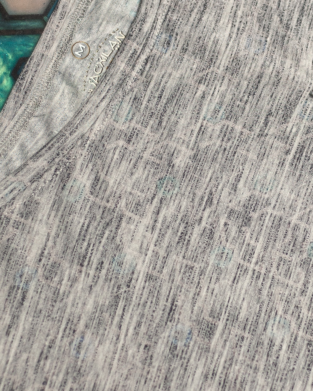 Woman T-Shirt Short Sleeve / Rayon Grey Melange - GALACTIK SPINE