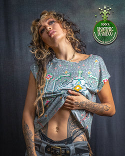 Tank Top Woman SURFER / Bio Farms Bamboo - HUIRRRIKA