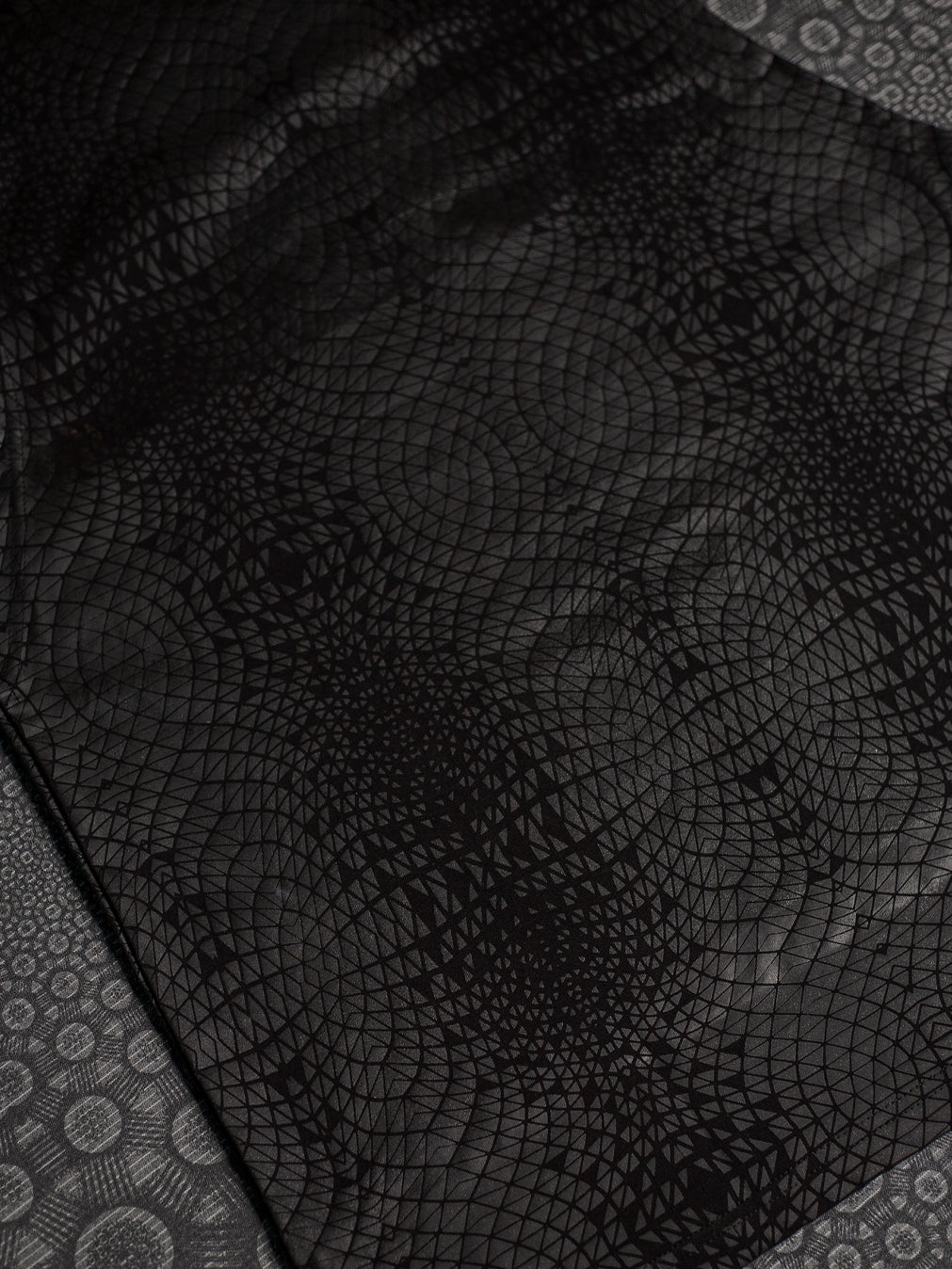 Open Tank Top Men / Black Cotton Shinker - DESINTEGRATION