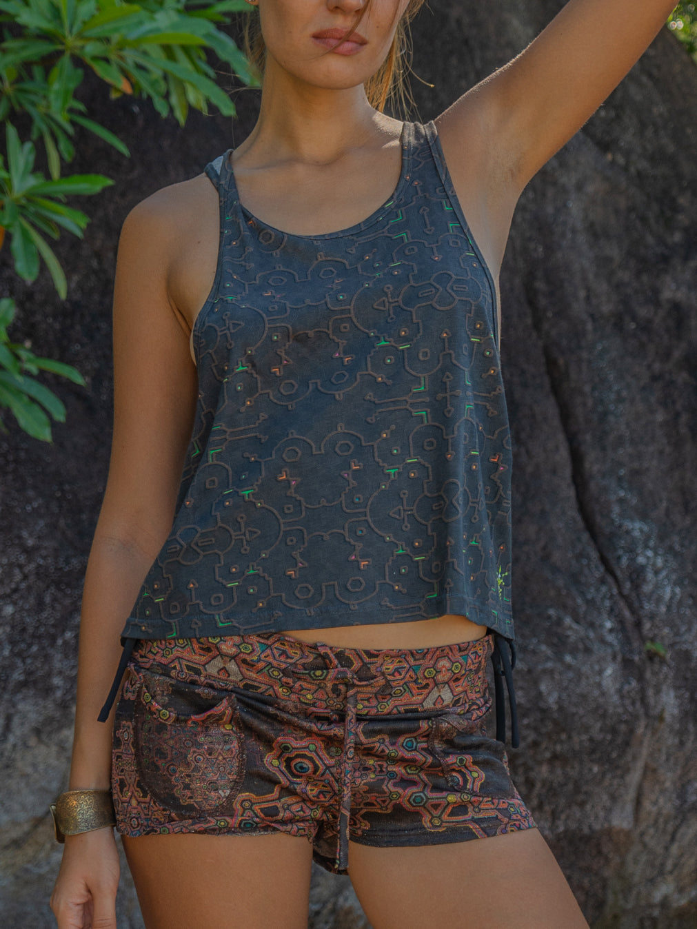 Tank Top Woman / Supima - REBIRTH OF IKARO Forest