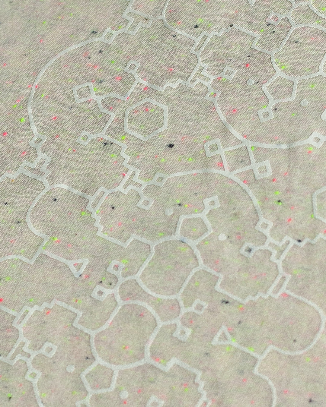 Tank Top Woman / Fluoro Slub - IKARO PORTAL Glowinthedark BLUE