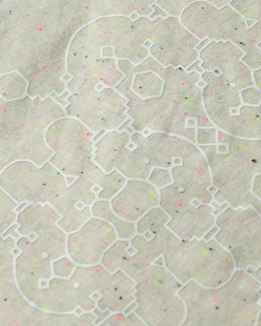 Tank Top Woman / Fluoro Slub - IKARO PORTAL Glowinthedark BLUE