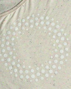 Tank Top Woman / Fluoro Slub - IKARO PORTAL Glowinthedark BLUE
