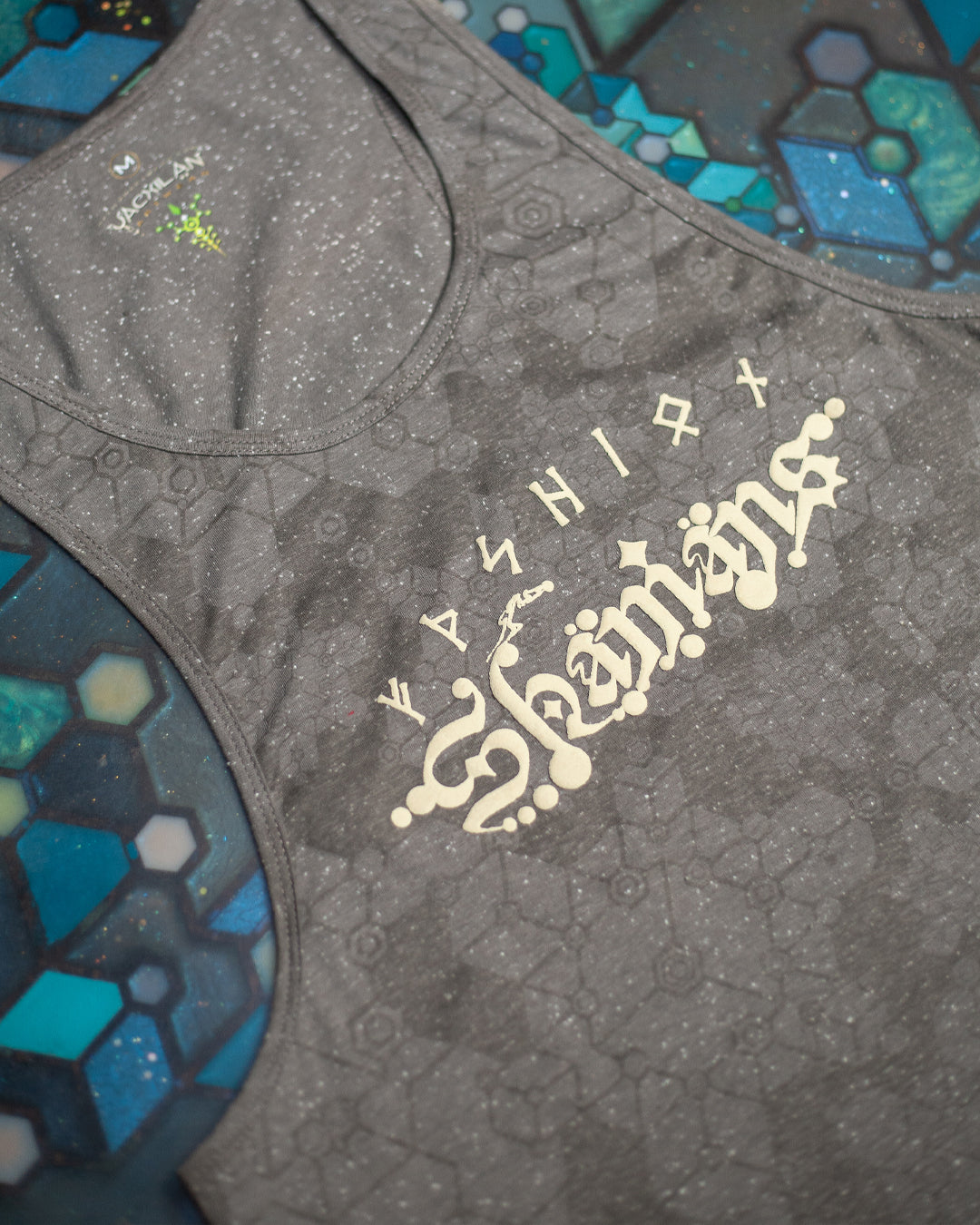 Tank Top Woman / Grey Cotton Slub - WHITE SHAMANS Steelgrey