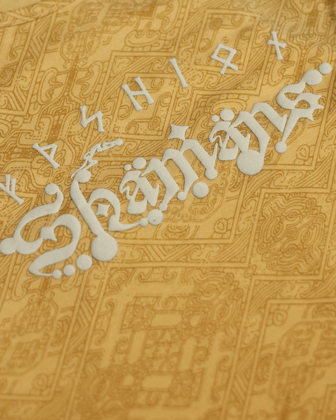 Tank Top Woman / Rayon - WHITE SHAMANS Mustard