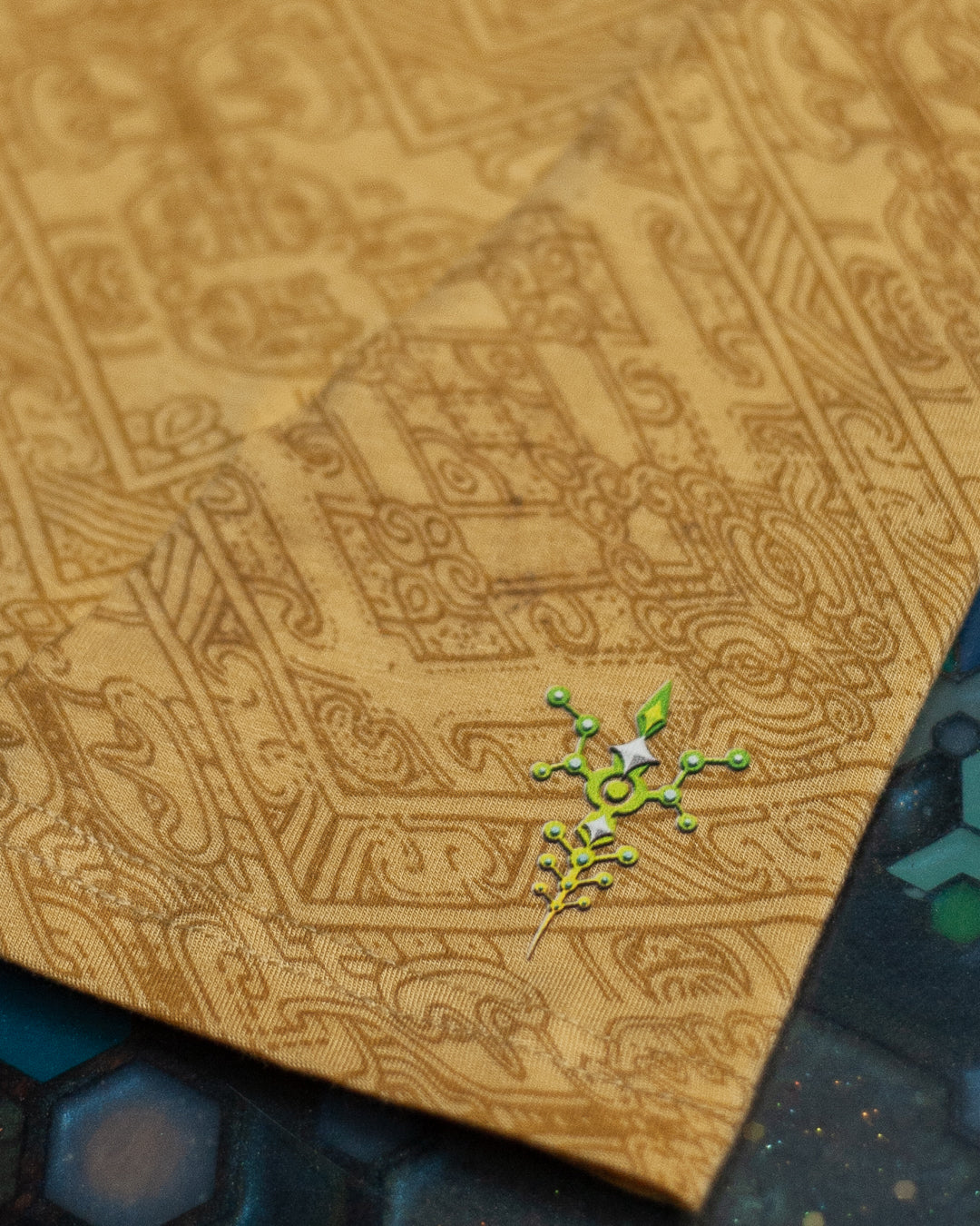 Tank Top Woman / Rayon - WHITE SHAMANS Mustard