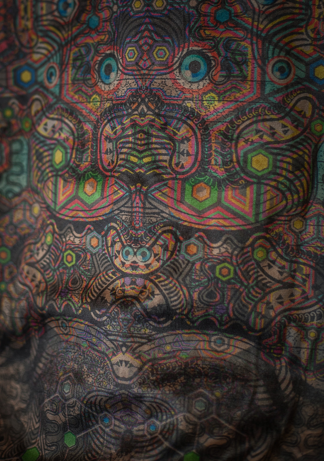 Tracksuit Hoodie Men / Velvet Fawn Redline - PSYCHEDELIKA GALACTIKA