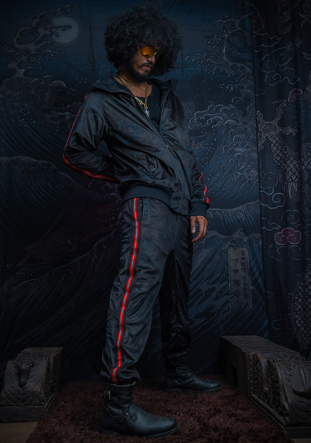 Pants Men / Tracksuits Velvet Fawn / Redline - DRAGONS