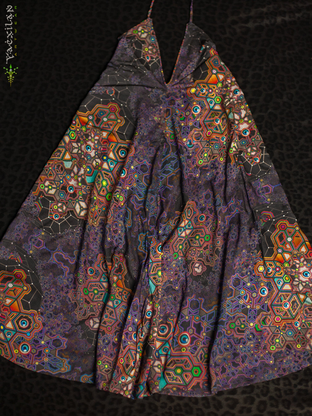 Midi Dress Triangle / Bamboo - ASTROCORAL