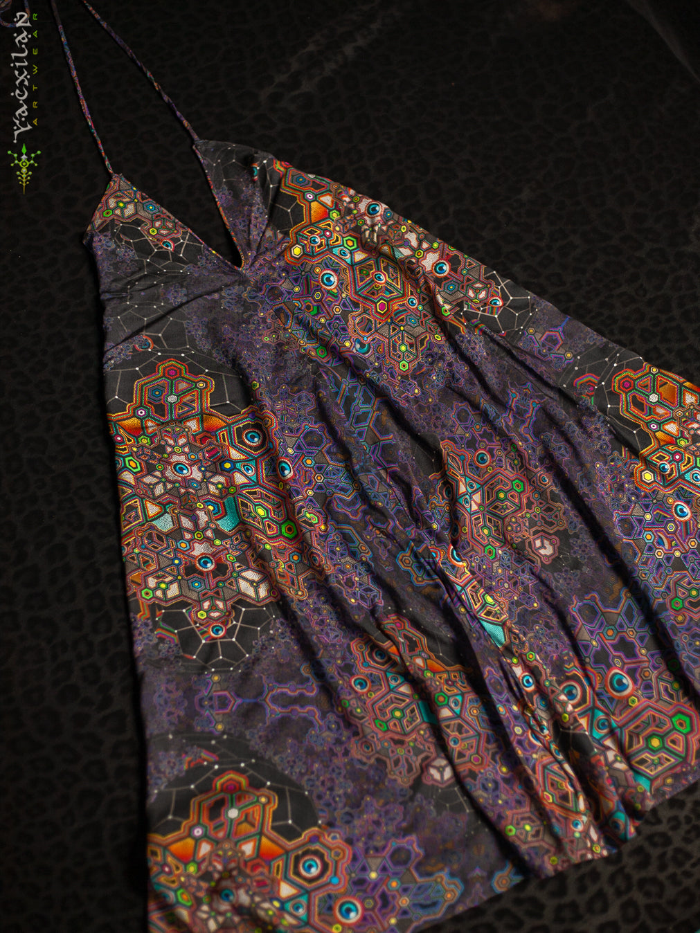 Midi Dress Triangle / Bamboo - ASTROCORAL