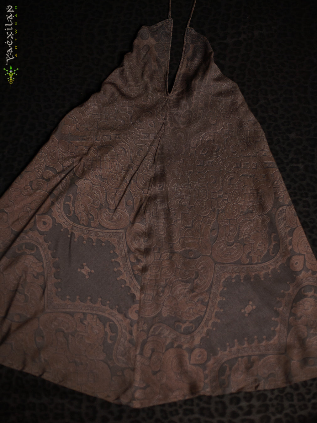 Midi Dress Triangle / Bamboo - MAYAN CODEX