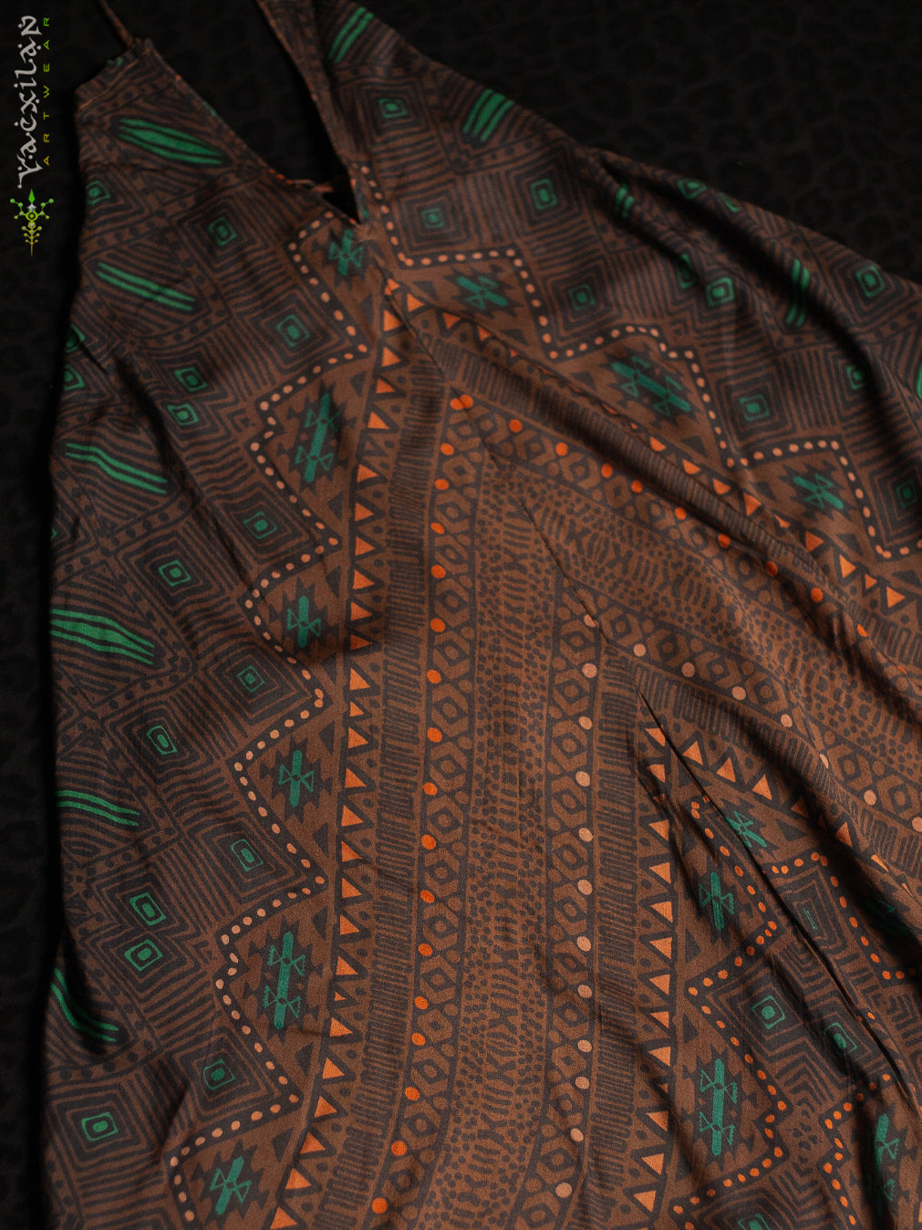 Midi Dress Triangle / Bamboo - MUDGRASS