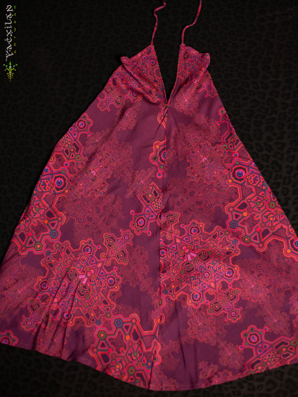 Midi Dress Triangle / Bamboo - PINK DEMETRIO