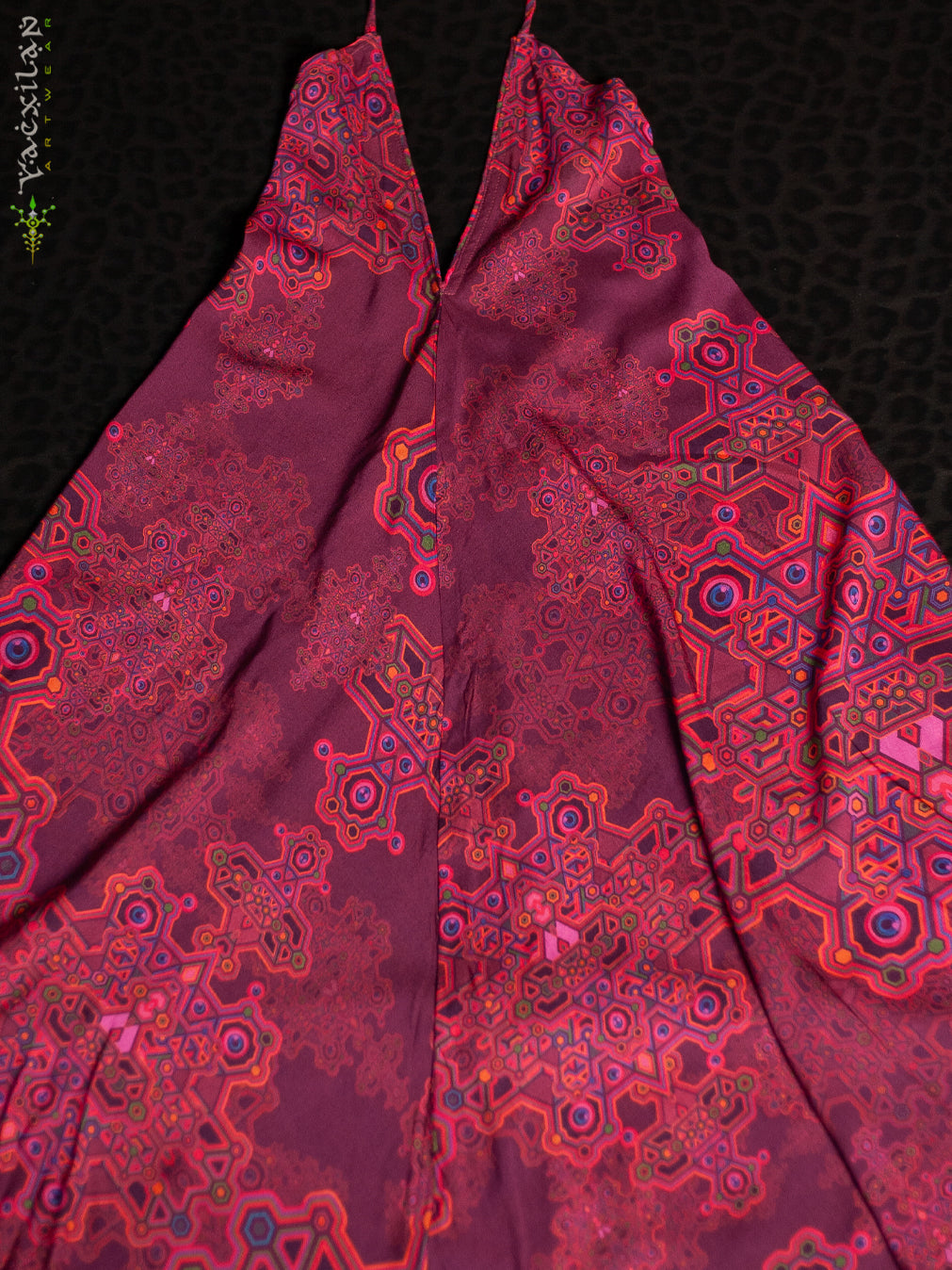 Midi Dress Triangle / Bamboo - PINK DEMETRIO