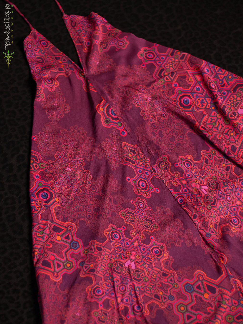 Midi Dress Triangle / Bamboo - PINK DEMETRIO