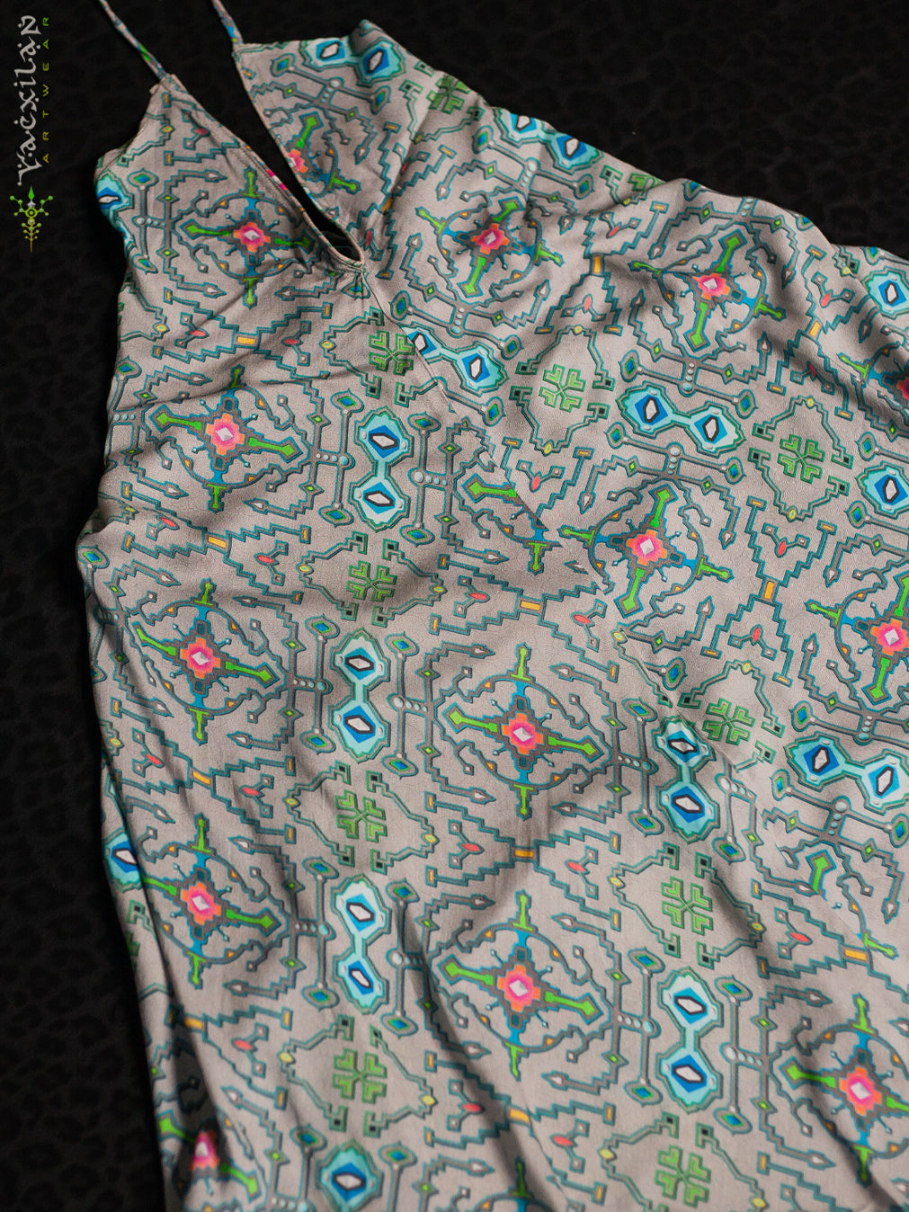 Midi Dress Triangle / Bamboo - WATAWASKA