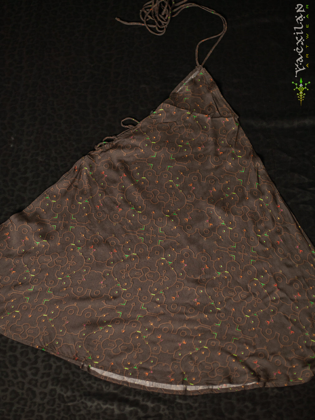 Midi Dress Triangle / Bamboo - REBIRTH OF IKARO Forest