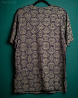 T-Shirt Men / Cotton - LEAVES - Yacxilan Artwear