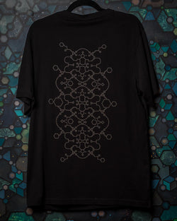 T-Shirt Men / Supima Cotton -Black IKARO - Yacxilan Artwear