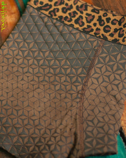 Underwear Men Bamboo Veg Dye Veg Print - Brown SANDSOTIME Leopard