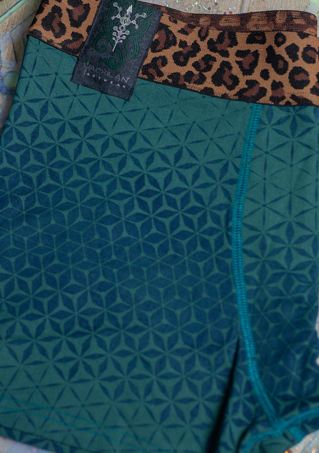 Underwear Men Bamboo Veg Dye Veg Print - Greendigo SANDSOTIME Leopard