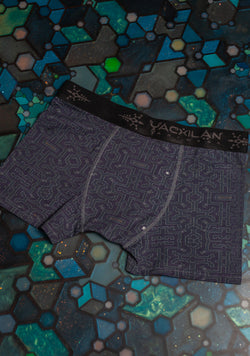 Underwear Men Cotton AOP - KUKULKAN Yacxilan Grey