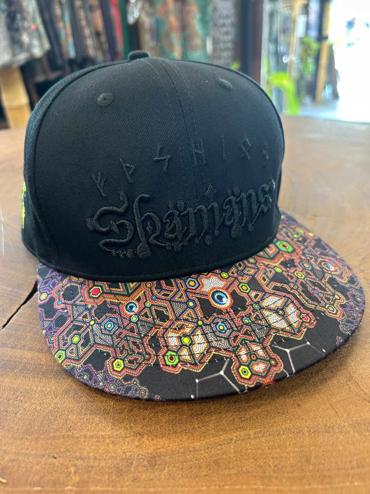 Caps / Cotton Printed Brim 3D Embroidery - CORALBLAST SHAMANS