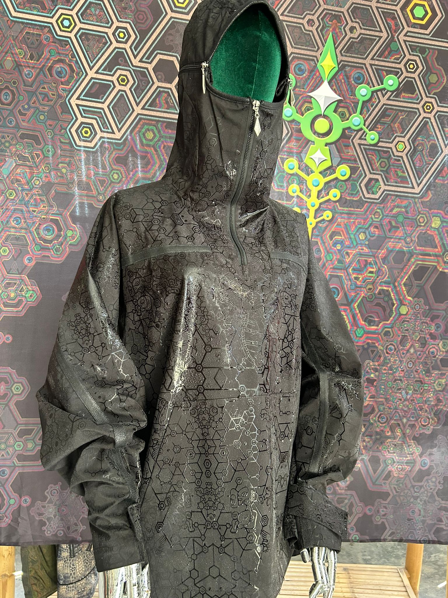 Jacket Men Otom / Waterproof - BLACK SHAMANIKA Watermagik