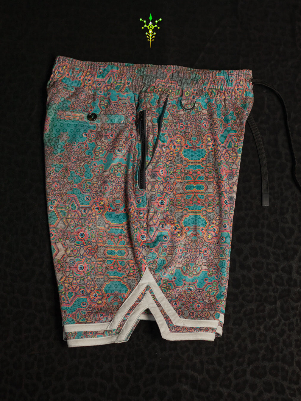 Boxing Short White Mountain / Stretchy Swede Vintage - ATLANTHEON White ARAKIS