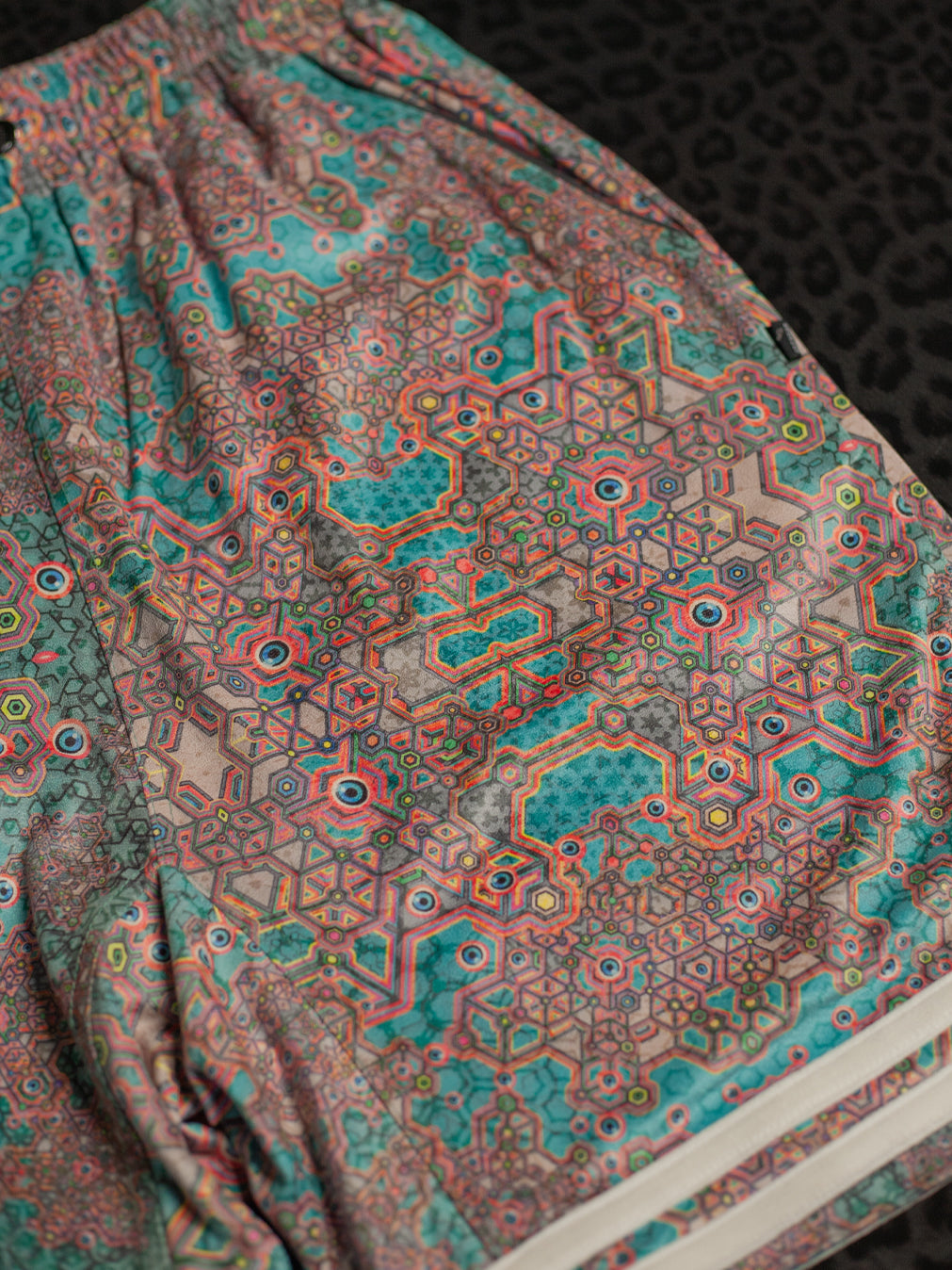 Boxing Short White Mountain / Stretchy Swede Vintage - ATLANTHEON White ARAKIS