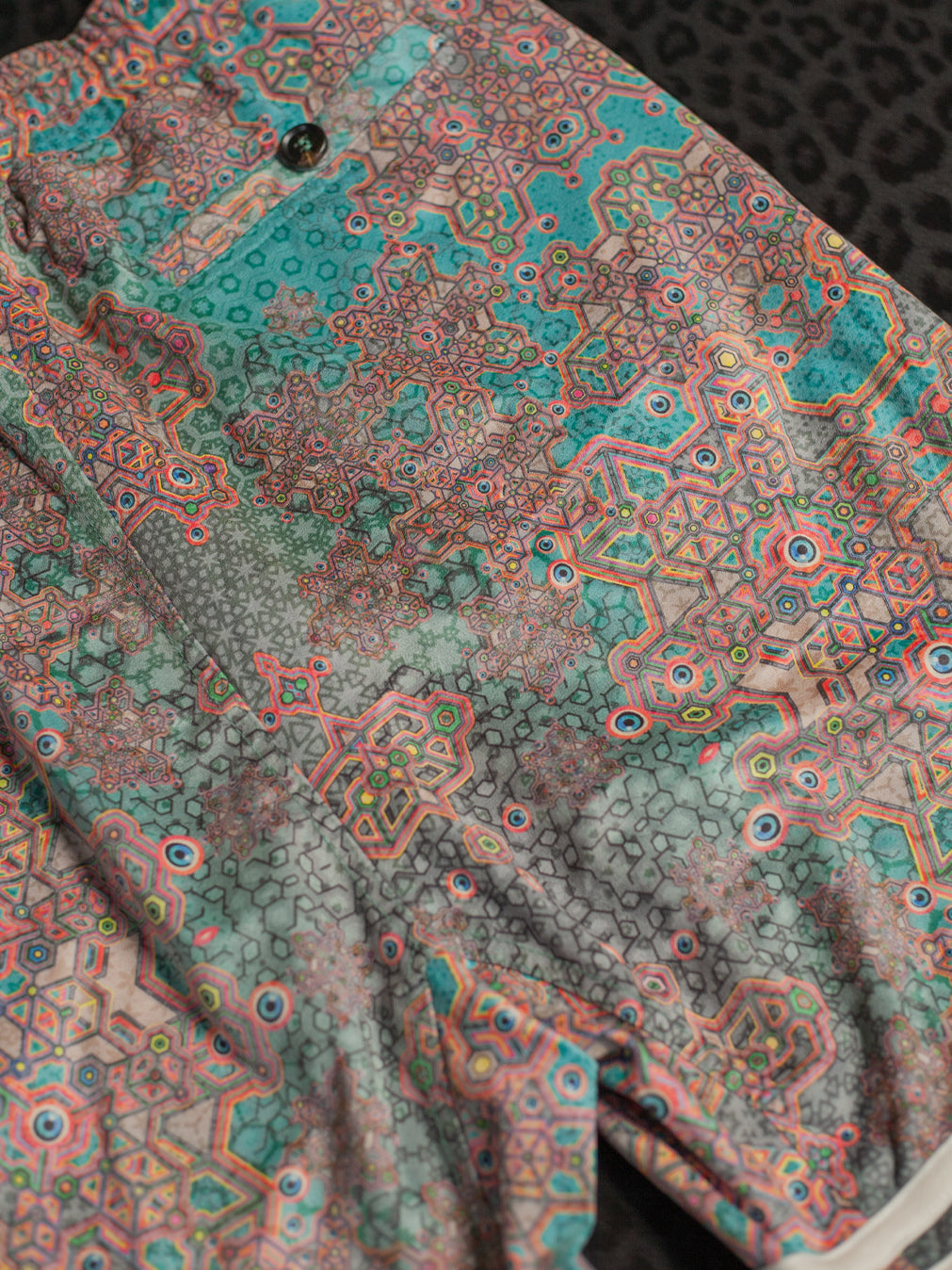 Boxing Short White Mountain / Stretchy Swede Vintage - ATLANTHEON White ARAKIS