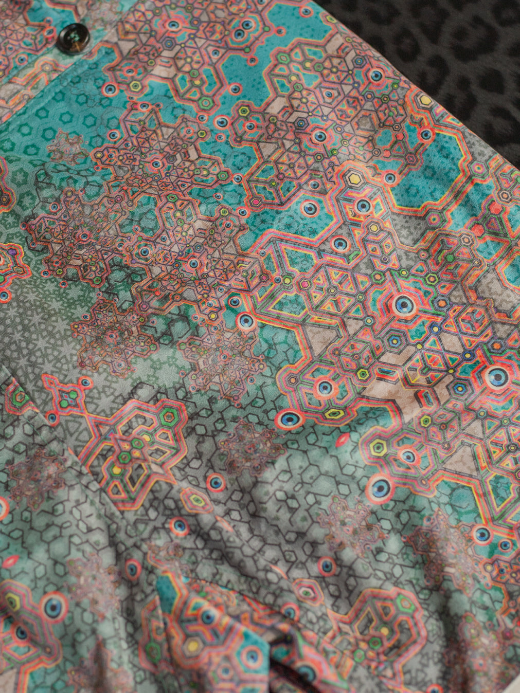 Boxing Short White Mountain / Stretchy Swede Vintage - ATLANTHEON White ARAKIS