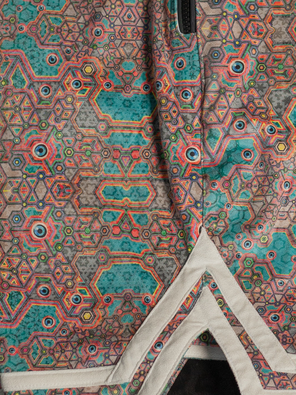 Boxing Short White Mountain / Stretchy Swede Vintage - ATLANTHEON White ARAKIS