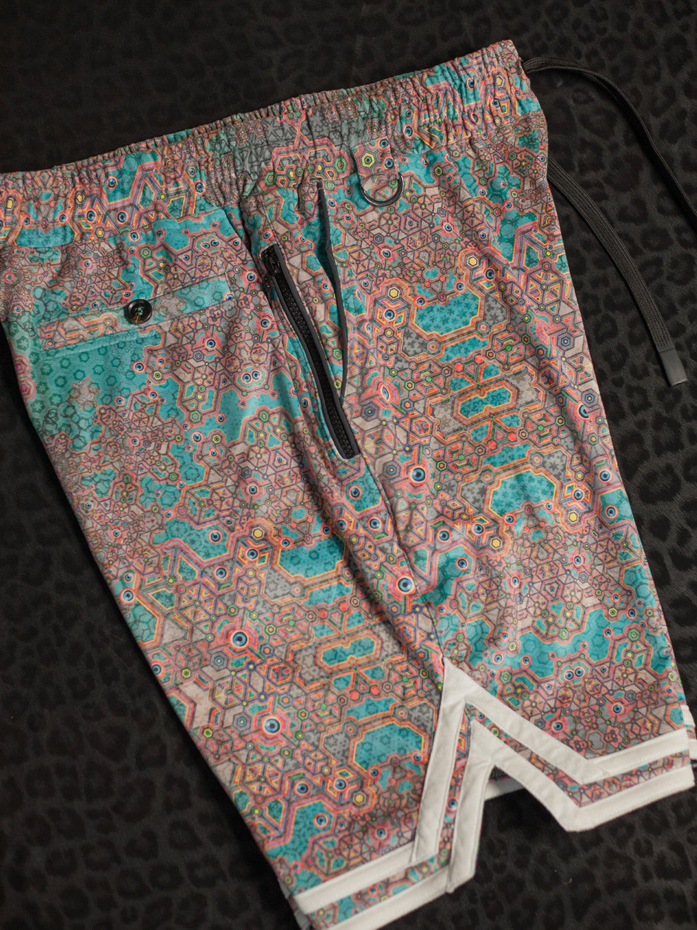 Boxing Short White Mountain / Stretchy Swede Vintage - ATLANTHEON White ARAKIS