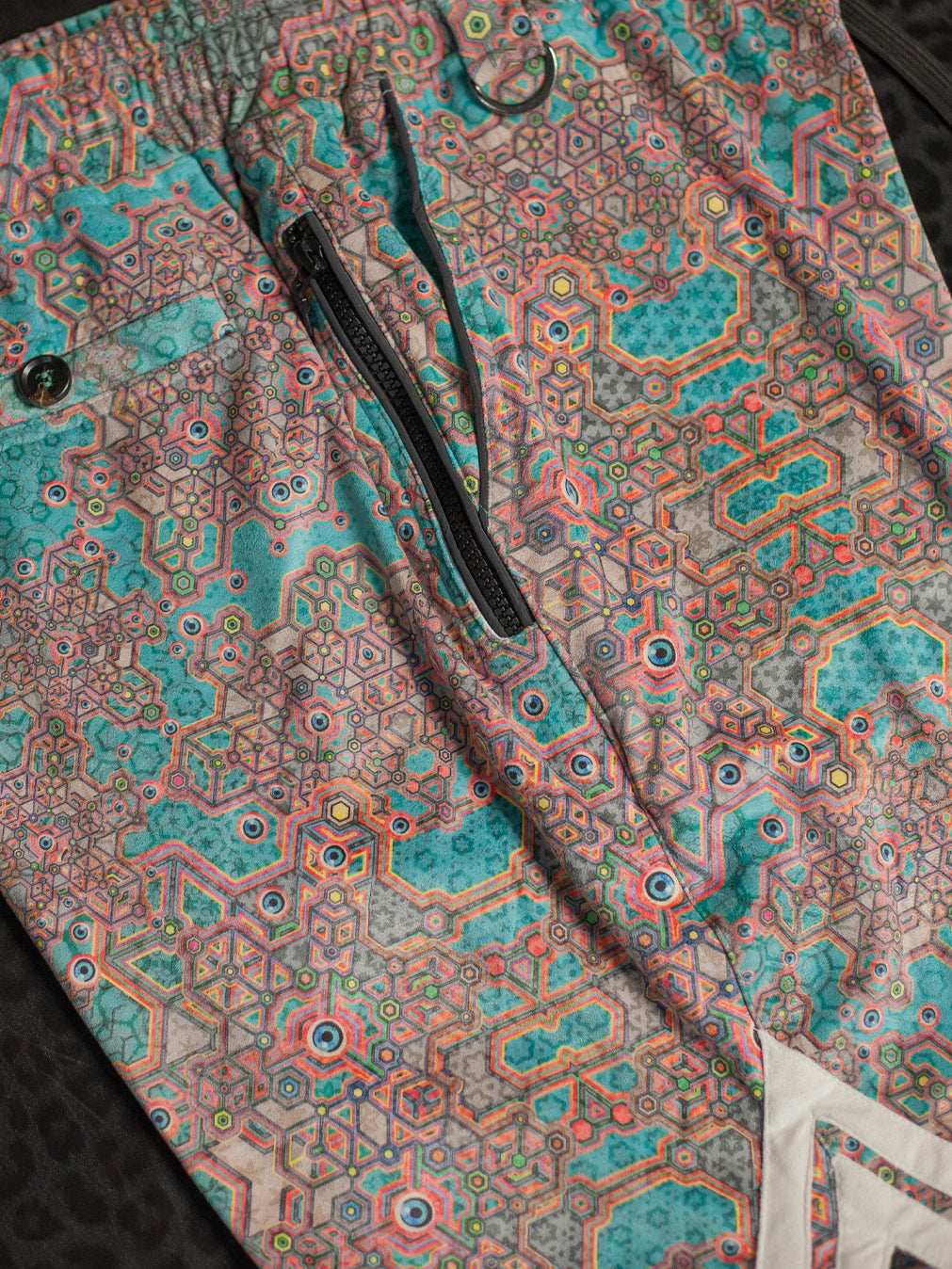 Boxing Short White Mountain / Stretchy Swede Vintage - ATLANTHEON White ARAKIS