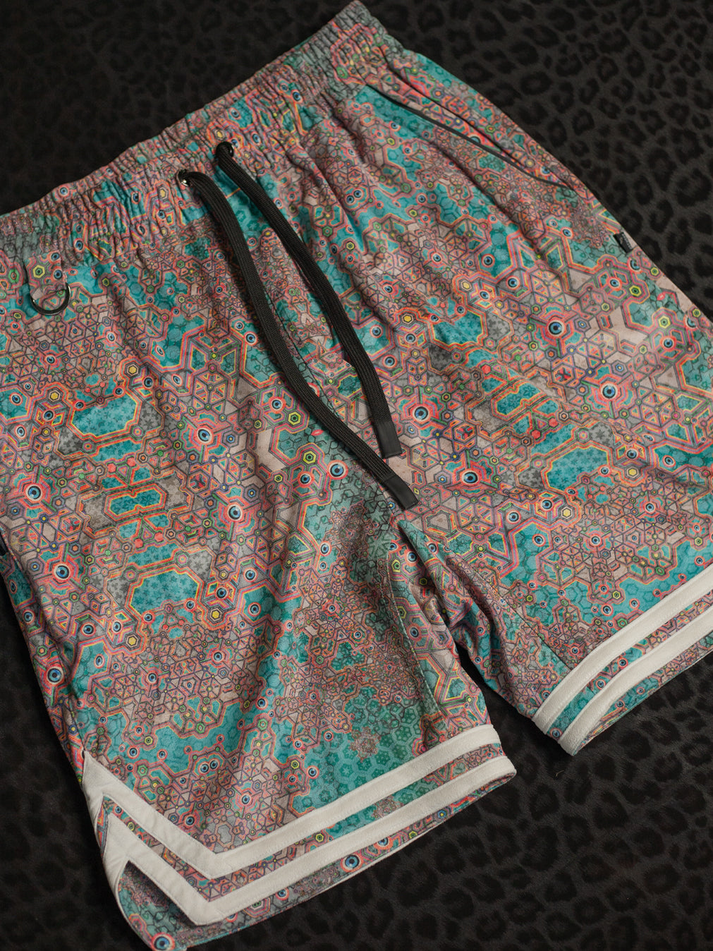 Boxing Short White Mountain / Stretchy Swede Vintage - ATLANTHEON White ARAKIS